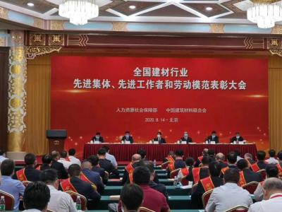 湖北建材行业多个集体和个人喜获全国建材行业先进集体和劳动模范荣誉
